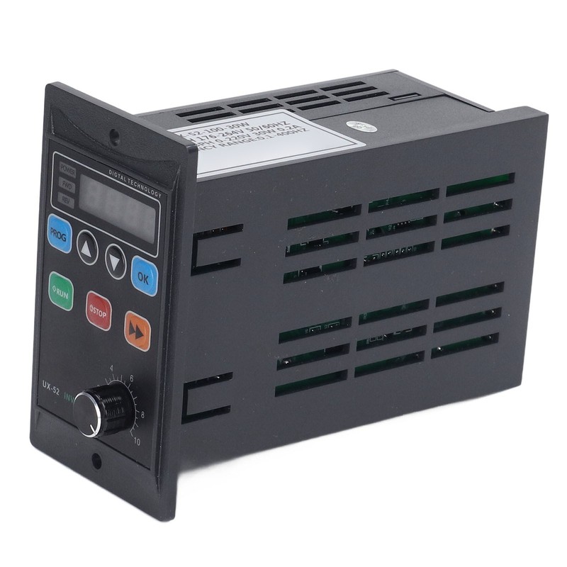 30W Frequency Converter LED Digital Mini Motor Inverter 1PH 176‑264V