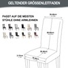 Alishomtll Chair Covers, Set of 4, Stretch Chair Covers for
