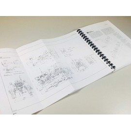 Kubota L275 Tractor Service Repair Manual Technical Shop Book Parts Catalog Set
