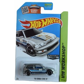 Hot Wheels Zamac '90 Honda Civic EF, HW Workshop 197/250