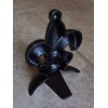 Lulu Decor, Cast Iron Fleur De Lis Door Stop, 2