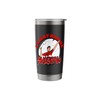 I'd Rather Be Smashing Badminton Player Stainless Steel Insulated Tumbler