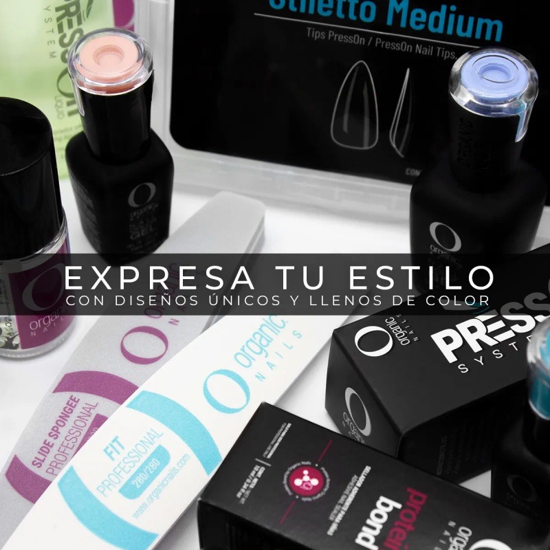 Colección Nude 4pzs Color Gel Traslúcidos By Organic Nails