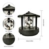 tifoss Solar Powered Rotating Lighthouse 360 Degree Rotating Lamp with