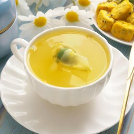 APEACHGIRL Green Kumquat Passion Fruit Tea Bags, 250g (8.8 oz), 25 Packs, Combination Fruit Tea, Separate Triangle Tea Bags, Aluminum Foil Bag, Helps Indigestion/Dry Stool