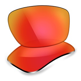 ThunderClap POLARIZED Replacement Lenses for Arnette Cheat Sheet AN4166 Sunglasses - Aurora Red