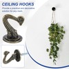 PATIKIL Swag Hooks, 4 Pcs Heavy Duty Ceiling Hooks with
