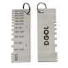 DGOL Stainless Steel Mini Portable Metal Sheet Thickness Gauge Material