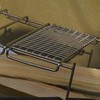 CAMPING MOON MTG-FG A4 Size Lightweight Bonfire Grill, Stainless Steel,