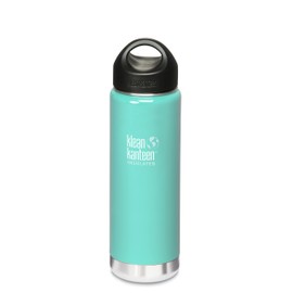 Klean Kanteen Wide Vacuum Insulated Bottle - Turquoise, 592 ml