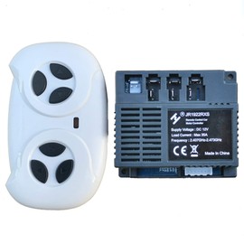 2.4G Bluetooth Remote Control and JR1922RXS Receiver Kit Kids Powered Ride On Car,Controller Control Box Accessories for Children Electric Ride On Car Replacement Parts