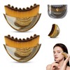 EIRAZ Lymphatic Drainage Face Massager, Ergonomic Contour Brush for Dry