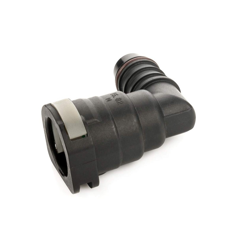 2x LST Fuel Line Connector Quick Coupling 15.82-16 mm 90°