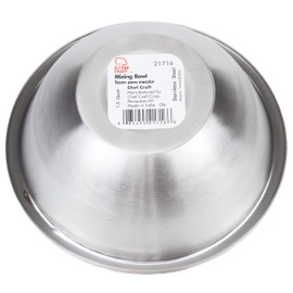 Chef Craft Brushed Stainless Steel Mixing Bowl, 1.5 Quart