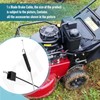KINTLE 137-4759 Blade Brake Cable Compatible with Exmark Toro 30inch