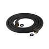 Hibbent All Metal Shower Hose, 90 Inch Stainless Steel Extra