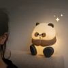 Pat Light Tap Night Light Cute Cartoon Panda Soft Silicone