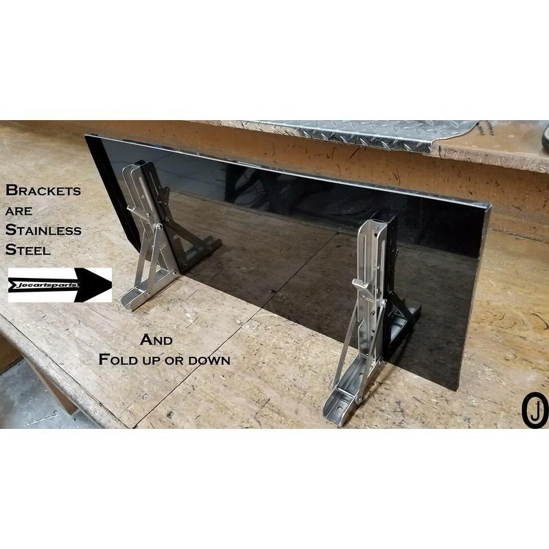 Powder Coated Diamond Plate Folding Shelf For Pit Boss 1000