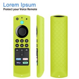 2 Pack Remote Case for TV Stick (3rd Gen) / 4K Max 2021 Release Voice Remote Silicone Replacement Protective Case Cover Skin Sleeve - Green Dark Blue