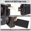 MUZIRI KINOKOO Alpha 7C II Case, Retro Style Genuine Leather