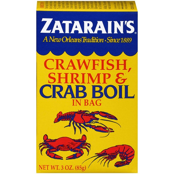 Zatarain's Crawfish, Shrimp & Crab Boil, 3 oz, pack of 6