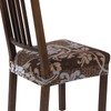 SearchI Stretch Dining Chair Seat Covers Set of 8, Soft