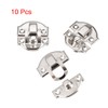 sourcing map Pack of 10 Suitcase Clasps, Small Size Jewellery