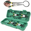 Mautopily Professional 4-Piece Snap Ring Pliers Set - Straight &