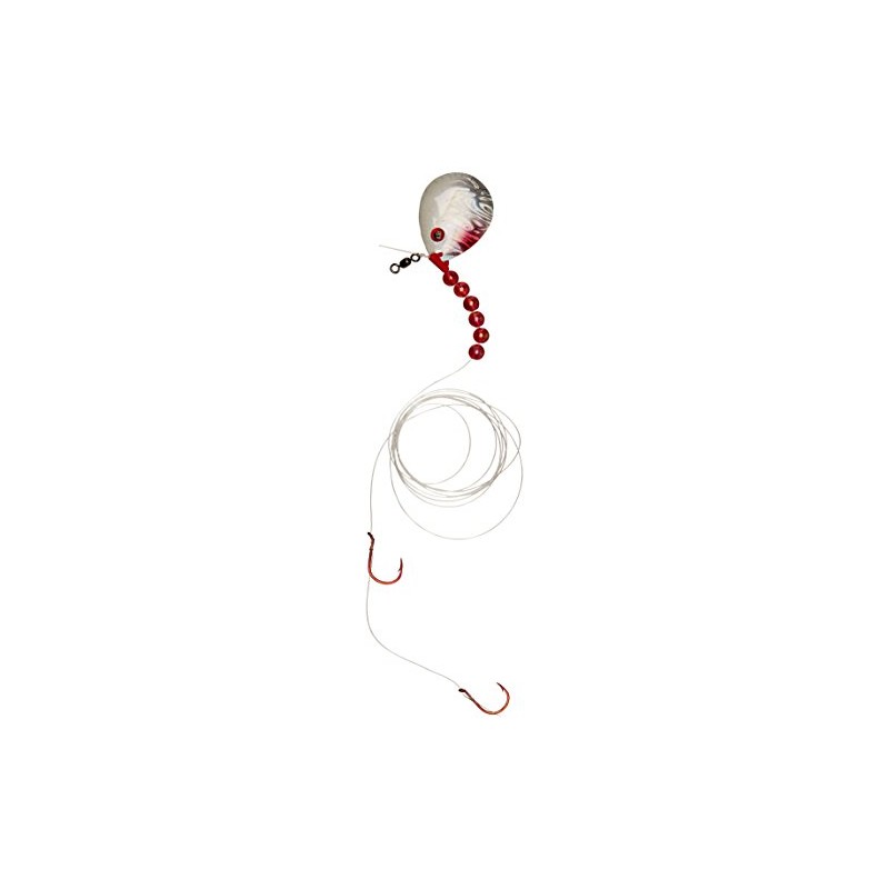 Berkley Walleye Colorado 5 - Llanta de fluorocarbono, Plateado Perlado,