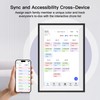 Fotocube 10.1" Digital Calendar Wall Planner Chore Charts and To