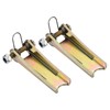 PATIKIL 2 Inch Hook Safety Latch Kit, 2 Pack Metal