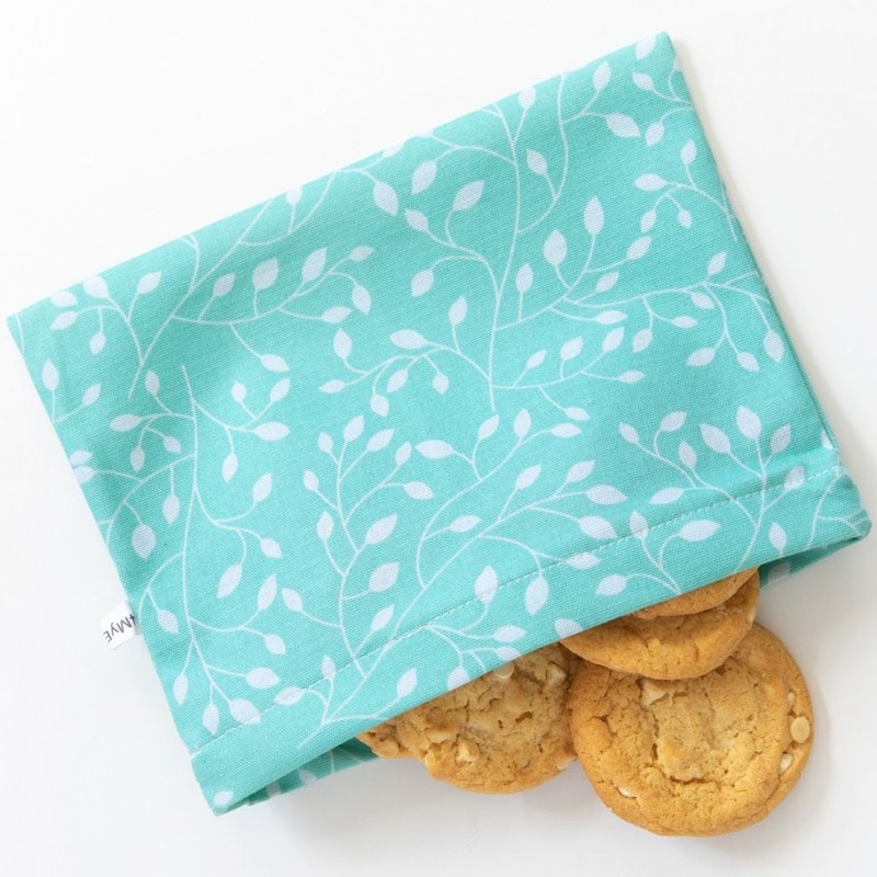 4MyEarth Reusable Cotton Food Bag, Leaf