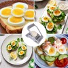 Egg Slicer Stainless Steel Egg Divider Cutting Wires, Egg Shaker,