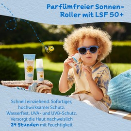 Childs Farm Sun Roller for Children and Babies, Very High Protection with SPF 50+, Waterproof, UVA and UVB Protection, 50 ml | Suitable for Dry, Sensitive or Eczema Prone Skin