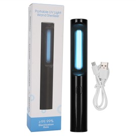 UV Cleaning Light Rods Portable Ultraviolet Cleaning Stick Machine Tool for Travel HomeBlack