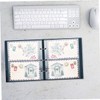 Angoily 30Pcs Clear Plastic Currency Sleeves for Recipe Binder Design