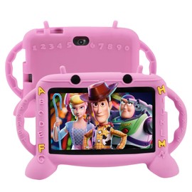 MengDash Kids Tablet, 7 inch Tablet for kids 2-10, Educational Learning Toddler Tablet Android 11, 3GB RAM+32GB ROM Storage, Google Play YouTube