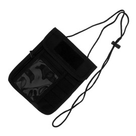 DOITOOL Fashionable Neck Bag Compact Travel Wallet for Cards Cash Documents for Outdoor Activities Secure Passport Holder for Men Women Versatile Neck Pouch