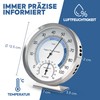 Mavori® Analogue Hygro-Thermometer - Moisture Meter - Made Of High-Quality