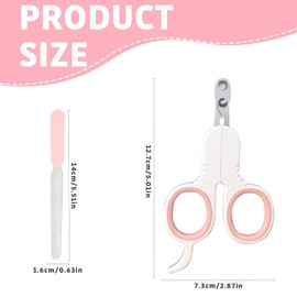 Krallenschere Katzen Schneidkopf Krallenschere Katzen Profi Krallenschere für Hunde & Katzen Mit Nagelfeile Edelstahl Nagelknipser für Katzen Profi Krallenschere für Hunde und Katzen mit Nagelfeile