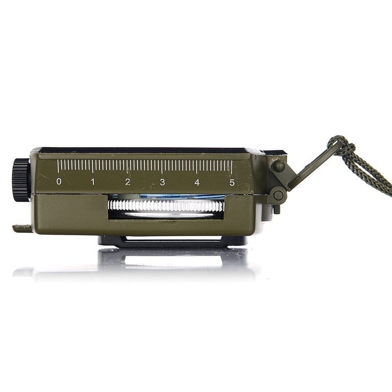 GWHOLE Kompass Militär Marschkompass mit Tasche für Camping, Wanderung, deutsche