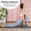 2 Yoga Block and Yoga Strap Set, FHDUSRYO High Density