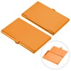 YOKIVE 4 Pcs Business Card Holder, Flip Cover Style |