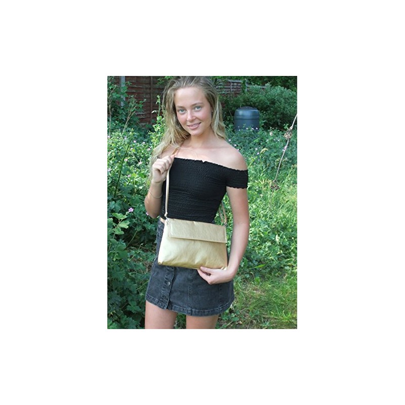 LONI Charming Patent Clutch Shoulder Bag