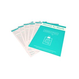 Working At Heights Permit To Work Forms, A4, (Pack of 10)
