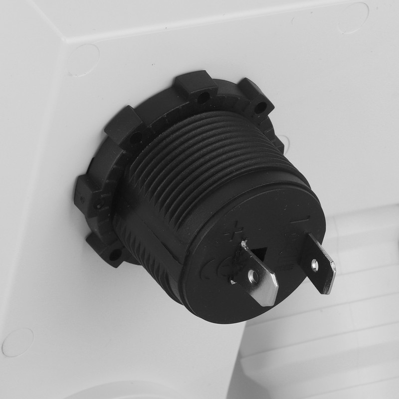 RV Water Inlet SquareShape with Cigar Lighter Pressure Filling Port