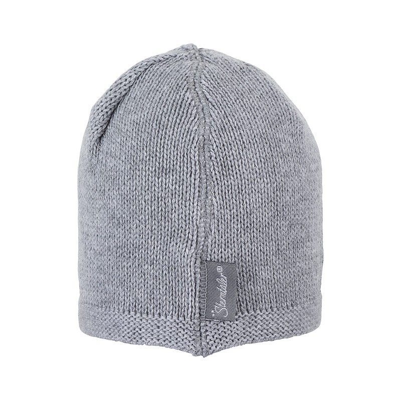 Sterntaler Unisex Baby’s Knitted Hat (Strickmütze) - Grey (Silver Mel.