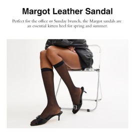 Coach Women's Margot Sandal Platform, Black, 6