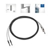 2PCS Fiber Optic Sensor Cable 0‑3600mm Detection Distance Through Beam