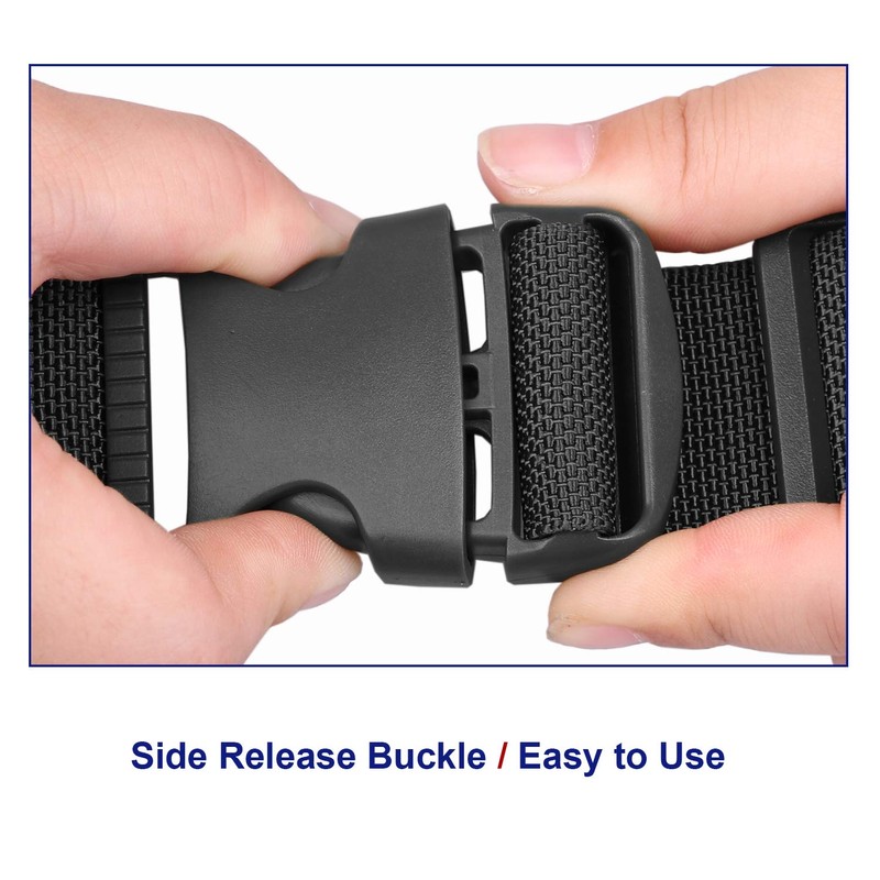 MAGARROW 80" Adjustable Luggage Straps with Buckle